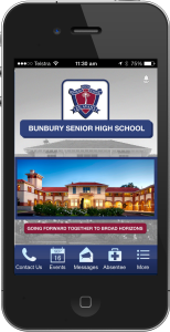 Bunbury Senior High School iphone Graphic
